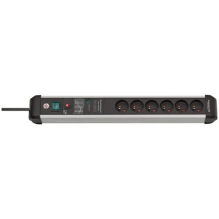 Brennenstuhl premium-protect-line 6gn, 3m 60.000a - Listwy zasilające - miniaturka - grafika 1