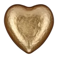 Talerze - RITUALI DOMESTICI NEIMIEIPENSIERI Mały talerz serce złoty 14 cm - miniaturka - grafika 1