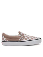 Trampki damskie - Vans Tenisówki Classic Slip-On VN000D6YE2V1 Beżowy - miniaturka - grafika 1