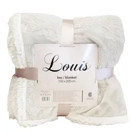 Narzuty - Koc/narzuta LOUIS ecru - miniaturka - grafika 1