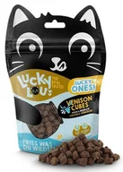 Przysmaki dla kotów - Lucky Lou Lucky Ones Cubes Kurczak & Jeleń 80g - miniaturka - grafika 1