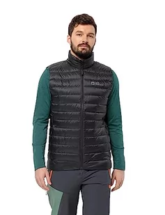 Jack Wolfskin Pilvi Down Vest M Męska kamizelka puchowa, Czarny, XL, czarny, XL - Garnitury - miniaturka - grafika 1