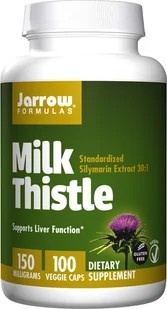 JARROW FORMULAS JARROW FORMULAS Milk Thistle 100caps - Witaminy i minerały dla sportowców - miniaturka - grafika 2