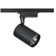 Lampy pozostałe - DPM SOLID Reflektor szynowy LED 15 W 1250 lm barwa zimna czarny STR-15W-B - miniaturka - grafika 1