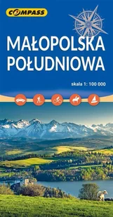 Mapa - Małopolska Południowa 1:100 000 - Atlasy i mapy - miniaturka - grafika 1