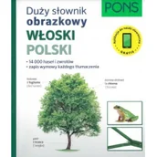 Książki do nauki języka włoskiego - Pons Duży słownik obrazkowy Włoski PONS - praca zbiorowa - miniaturka - grafika 1