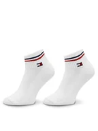 Skarpetki damskie - Tommy Hilfiger Zestaw 2 par niskich skarpet unisex 701228177 Biały - miniaturka - grafika 1