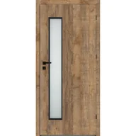 Drzwi wewnętrzne - DRE Skrzydło drzwiowe Rico Dąb Rustykalny pokojowe 70P - miniaturka - grafika 1