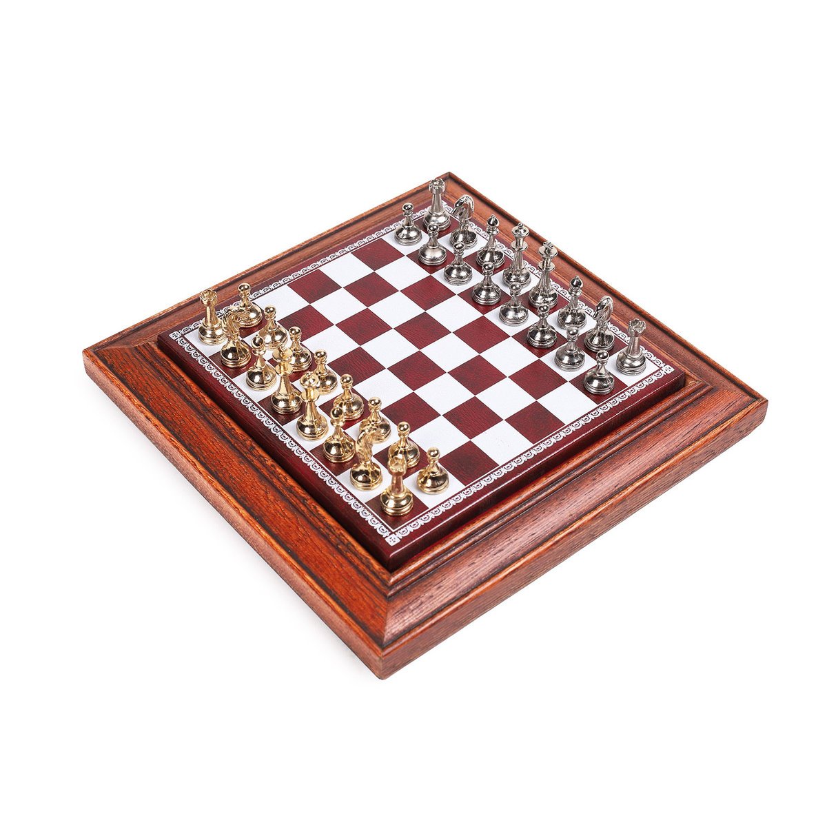 Italfama Mignon Fiorito 17x17cm Magnetyczne Złoto 24K Srebro 925 Podróżne