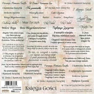 Scrapbooking - NAKLEJKI PAPIEROWE 24x24 ScrapLove - Komunia teksty pastelowe - miniaturka - grafika 1