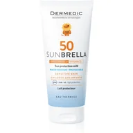 Pozostałe kosmetyki - Biogened S.A DERMEDIC SUNBRELLA BABY SPF50 Mleczko ochronne wodoodporne dla dzieci 100 g 7050962 - miniaturka - grafika 1