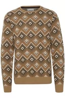 Swetry męskie - Blend sweter męski, 181022/Ermine, L - miniaturka - grafika 1