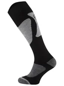 Skarpetki męskie - Skarpety SKI SOCKS na narty i deskę, kolekcja Winter Comfort - Czarno-szary 39-42 - miniaturka - grafika 1