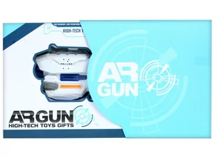 MEGA CREATIVE Pistolet B/o Argame 27x21x9 Ar001 Mobil18/36 - Zabawki militarne - miniaturka - grafika 1