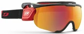 Gogle narciarskie - Gogle narciarskie Julbo Snajper Evo Kot 2 czarny/czerwony M - miniaturka - grafika 1