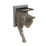 Mokra karma dla kotów - Trixie Drzwi wahadłowe dla kotów Szare - miniaturka - grafika 1