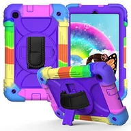 Długopisy - Etui do Samsung Galaxy Tab A 8.4 SM-T307 (2020), odporne na uderzenia etui ochronne z uchwytem na długopis - obracany o 360° pasek na ramię (kolorowy fioletowy) - miniaturka - grafika 1