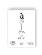 Notesy i bloczki - SM.LT MB 50TS bloku rysunkowego, A4, 100 GSM, biały MB-50TS - miniaturka - grafika 1