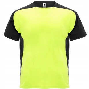 Koszulka Sportowa Męska T-shirt techniczny ROLY CA6399 FLUOR YELLOW/BLACK M - Koszulki męskie Koszulka Sportowa Męska T-shirt techniczny ROLY CA6399 FLUOR YELLOW/BLACK M - Koszulki męskie - miniaturka - grafika 1