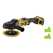 Szlifierki i polerki - DeWalt akumulatorowa polerka rotacyjna 18V XR 2x5,0Ah DCM849P2-QW - miniaturka - grafika 1