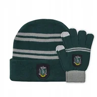 Rękawiczki dla dzieci - Distrineo Zestaw czapka i rękawiczki dziecięce Harry Potter Slytherin - miniaturka - grafika 1