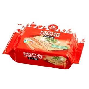 Carrefour Classic Pieczywo chrupkie żytnie 130 g - Pieczywo chrupkie - miniaturka - grafika 1
