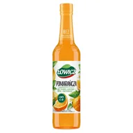 Syropy i koncentraty owocowe - Łowicz Syrop o smaku pomarańczowym 400 ml - miniaturka - grafika 1