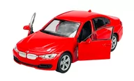 Samochody i pojazdy dla dzieci - WELLY BMW 335i F30 CZERWONE 1:34 SAMOCHÓD NOWY METALOWY MODEL - miniaturka - grafika 1