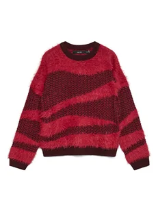 Vero Moda Sweter w kolorze czerwono-bordowym - Swetry damskie - miniaturka - grafika 1
