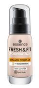 Podkłady do twarzy - essence Fresh & Fit Foundation 20 Fresh Nude - miniaturka - grafika 1