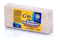 Akcesoria rzeźbiarskie - Astra Glina rzeźbiarska 1kg folia - miniaturka - grafika 1