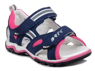 Sandały buty dziecięce skórzane Bartek 16176-28 - Buty dla dziewczynek - miniaturka - grafika 1