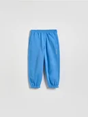 Spodenki dla niemowląt - Reserved - Bawełniane spodnie jogger - niebieski - miniaturka - grafika 1