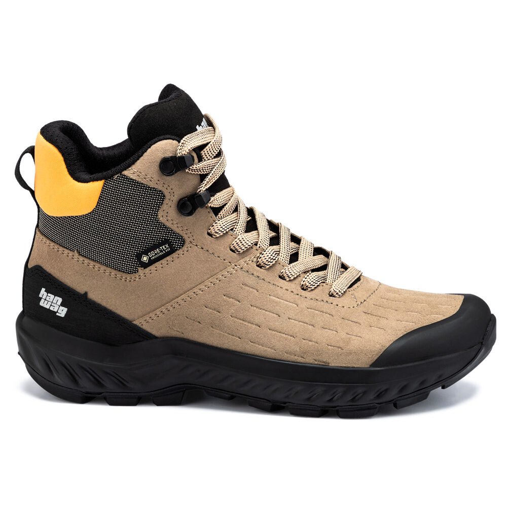 Damskie buty outdoorowe Hanwag Kaduro Mid Lady GTX Lightbrown/Orange UK 7,5