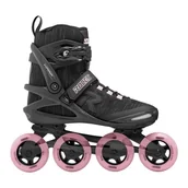 Rolki - Rolki damskie Roces Warp Thread TIF black/light pink - miniaturka - grafika 1