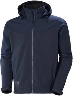Kurtka męska Helly Hansen Jacket HELLY HANSEN Oxford Softshell, blue 3XL - Kurtki męskie - miniaturka - grafika 1