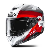 Kaski motocyklowe - Kask Integralny HJC RPHA 72 Phyta Złamany Biały/CzerwonyXL - miniaturka - grafika 1