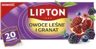 Herbata - Herbata owocowa Lipton Owoce leśne i granat 20 torebek - miniaturka - grafika 1
