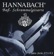 Struny gitarowe  - Hannabach Struny do gitary basowej/zrywanej, pojedyncza struna E1 - 2711, blank nylonowy - miniaturka - grafika 1