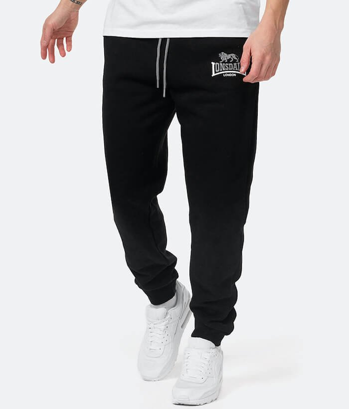 Spodnie LONSDALE LONDON TWO TONES czarne-M