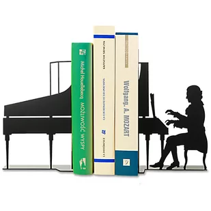 Podpórki Wolfgang Amadeus Mozart - Podpórki do książek - miniaturka - grafika 1