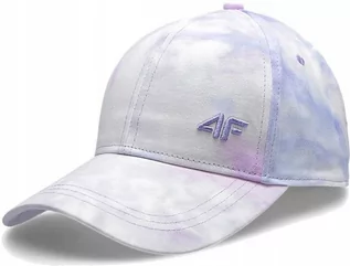 Czapki damskie - 4F, Czapka z daszkiem Snapback dziewczęca, 4FJSS23ACABF105-90A, Multikolor - grafika 1