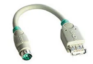 Kable komputerowe i do monitorów - Lindy USB PS/2 15cm 70002 - miniaturka - grafika 1