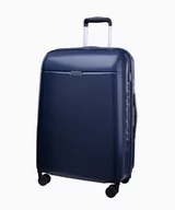 Walizki - PUCCINI Średnia granatowa walizka z policarbonu - miniaturka - grafika 1