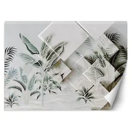 Fototapety - Fototapeta, Zielone liście 3D (Rozmiar 150x105) - miniaturka - grafika 1