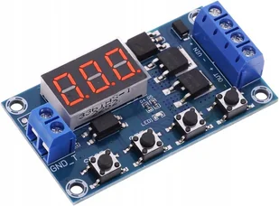 Przekaźnik Czasowy 0-999min Włącznik Timer MOSFET - Pozostałe akcesoria sieciowe - miniaturka - grafika 1