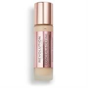 Podkłady do twarzy - Makeup Revolution Conceal & Define podkład kryjący odcień F6 23 ml - miniaturka - grafika 1