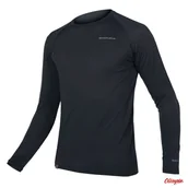 Koszulki rowerowe - Koszulka Endura Baabaa Merino Blend L/S Base Layer Grey - miniaturka - grafika 1