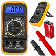 Multimetry - Miernik cyfrowy elektryczny LCD prądu napięcia uniwersalny multimetr - miniaturka - grafika 1