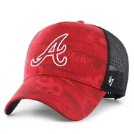 Czapki męskie - Czapka z daszkiem 47 Brand Oakland Athletics B-FIJDT01PTP Czerwony - miniaturka - grafika 1